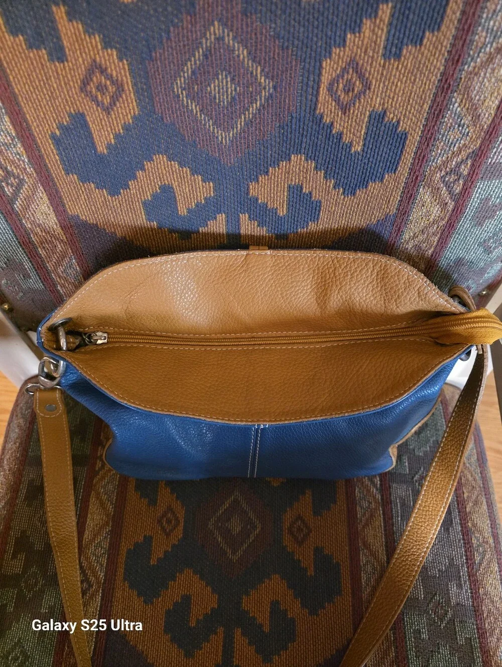 Vintage Italian Leather Shoulder Bag Hobo - Unbranded Vera Pelle